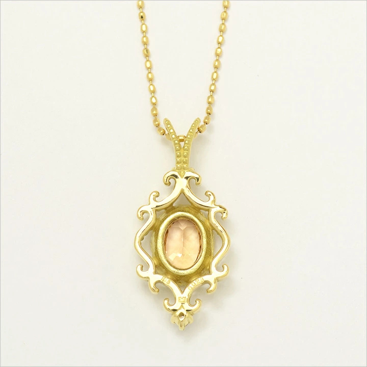 umu -アム- FINE JEWELRY STUIDIOインペリアルトパーズ ダイヤ ペントップ 「riflettere」pn0357_u.jpg