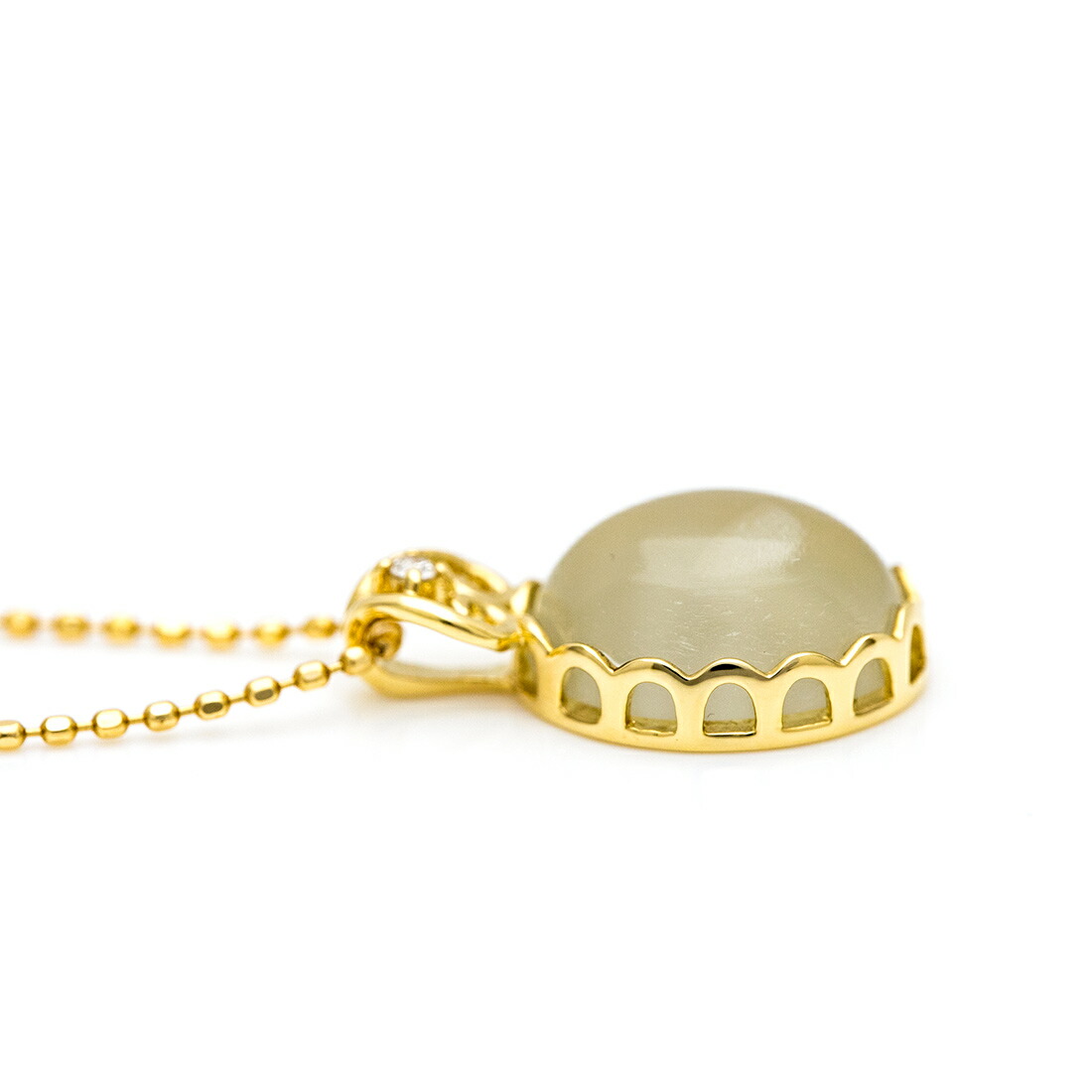 umu -アム- FINE JEWELRY STUIDIOムーンストーン ダイヤモンド ペンダントトップ 「doma」pn0359_s.jpg