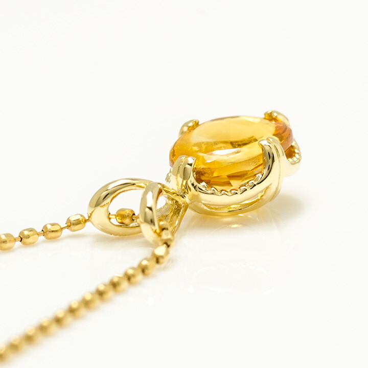 umu -アム- FINE JEWELRY STUIDIOK18 シトリン ペンダントトップ 「drop」pn0370_s.jpg