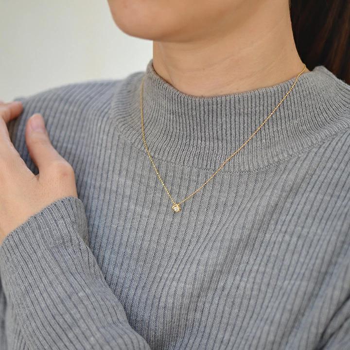 umu -アム- FINE JEWELRY STUIDIOK18 ダイヤモンド ローズ ペンダントトップ 「romantica」pn0389_i3.jpg