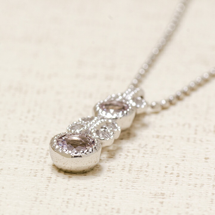 umu -アム- FINE JEWELRY STUIDIOK18 モルガナイト ペンダントトップ 「fata」pn0399_kanban2.jpg