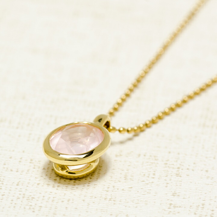 umu -アム- FINE JEWELRY STUIDIOK18 ローズクォーツ ペンダントトップ 「ignudo」pn0402_kanban2.jpg