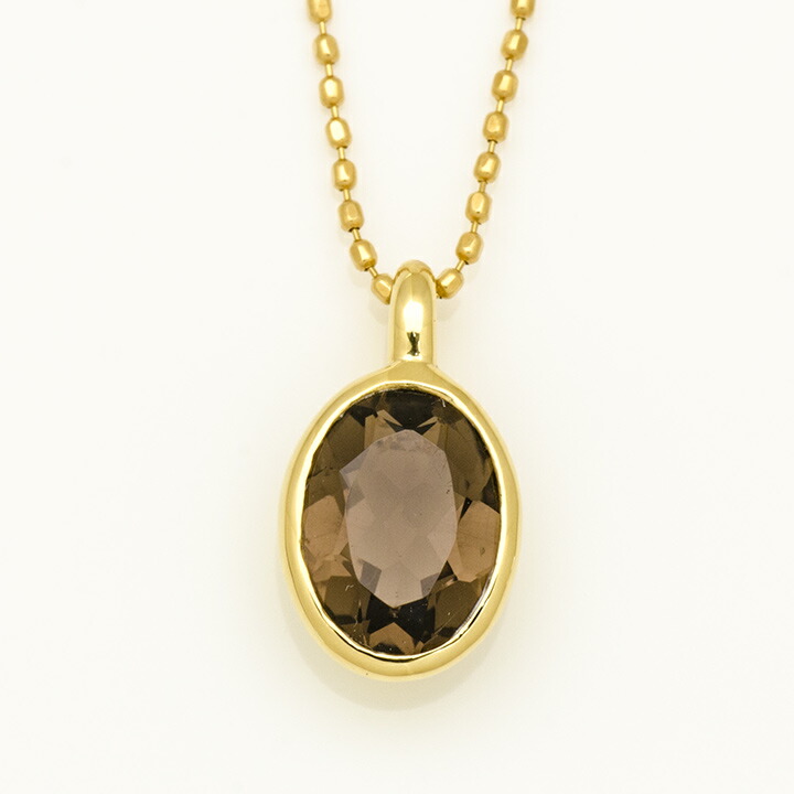 umu -アム- FINE JEWELRY STUIDIOK18 スモーキークォーツ ペンダントトップ 「ignudo」pn0403_m.jpg
