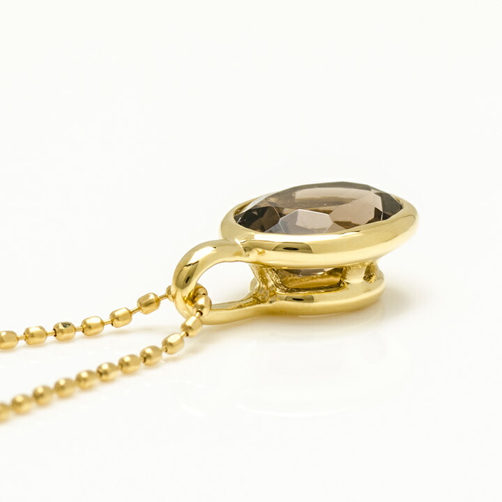 umu -アム- FINE JEWELRY STUIDIOK18 スモーキークォーツ ペンダントトップ 「ignudo」pn0403_s.jpg