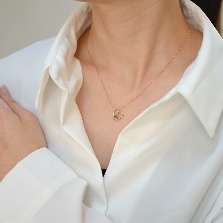 umu -アム- FINE JEWELRY STUIDIOグリーントルマリン ペンダントトップ 「molla」pn0411_i3.jpg