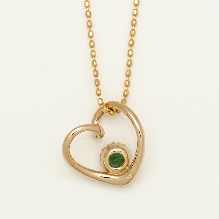 umu -アム- FINE JEWELRY STUIDIOグリーントルマリン ペンダントトップ 「molla」pn0411_u.jpg