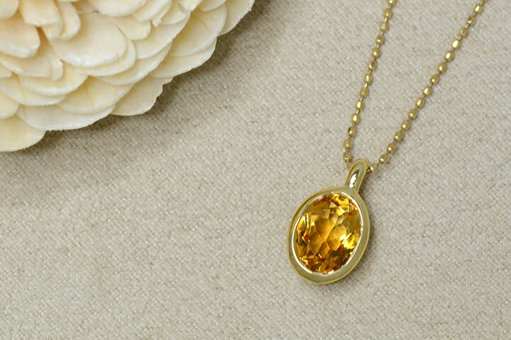 umu -アム- FINE JEWELRY STUIDIOK18 シトリン ペンダントトップ 「ignudo」pn0413_kanban2.jpg
