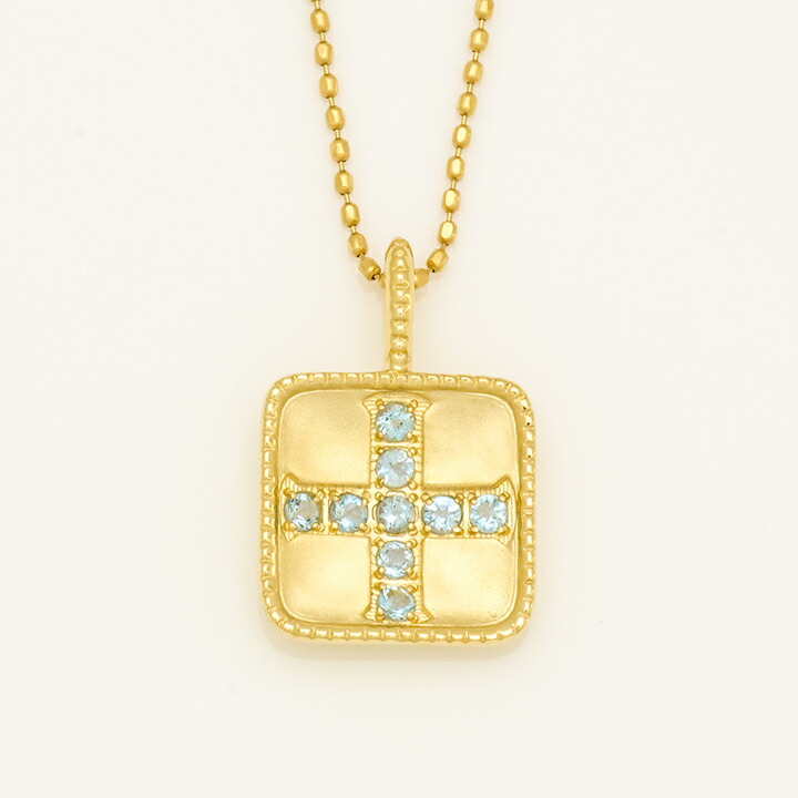 umu -アム- FINE JEWELRY STUIDIOK18 サンタマリアアクアマリン ペンダントトップ 「greco」pn0417_m.jpg