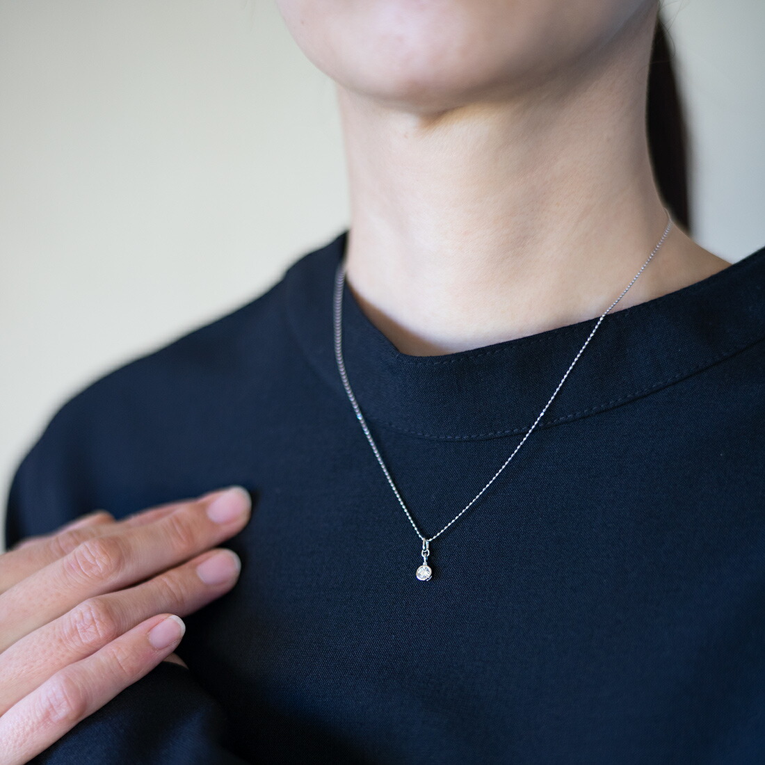 umu -アム- FINE JEWELRY STUIDIOダイヤモンド ペンダントトップ 「toremolio」pn0421_i3.jpg