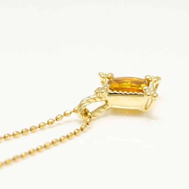 umu -アム- FINE JEWELRY STUIDIOK18 シトリン ペンダントトップ 「ialino」pn0428_s.jpg