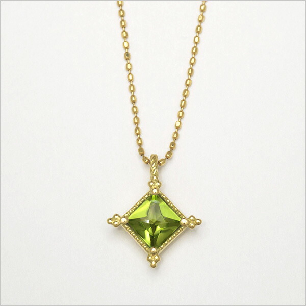umu -アム- FINE JEWELRY STUIDIOK18 ペリドット ペンダントトップ 「ialino」pn0429_m.jpg
