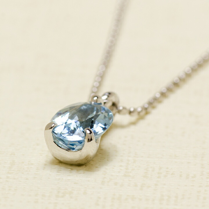 umu -アム- FINE JEWELRY STUIDIOサンタマリアアクアマリン ペンダントトップ 「naturale」pn0434_kanban2.jpg