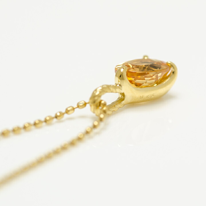 umu -アム- FINE JEWELRY STUIDIOインペリアルトパーズ ペンダントトップ 「naturale」pn0435_s.jpg