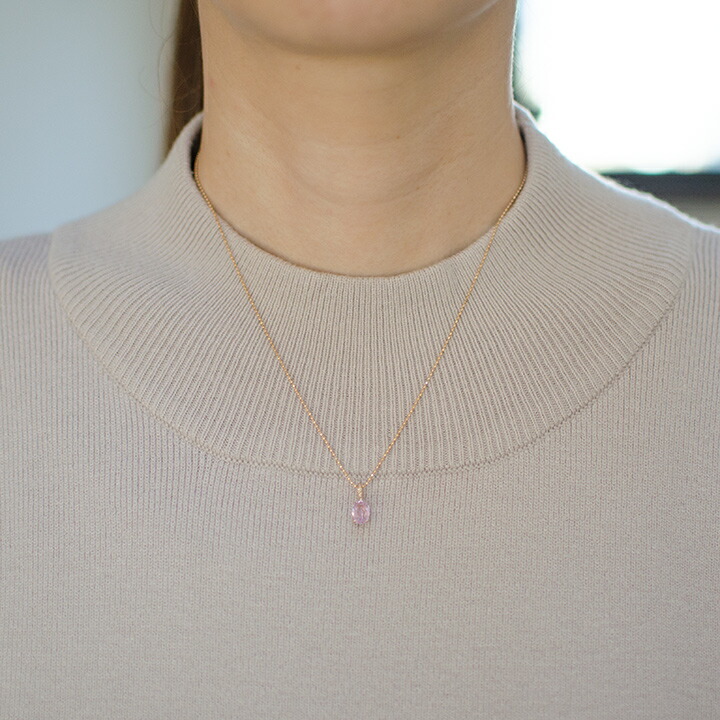 umu -アム- FINE JEWELRY STUIDIOクンツァイト ペンダントトップ 「naturale」pn0437_i2.jpg