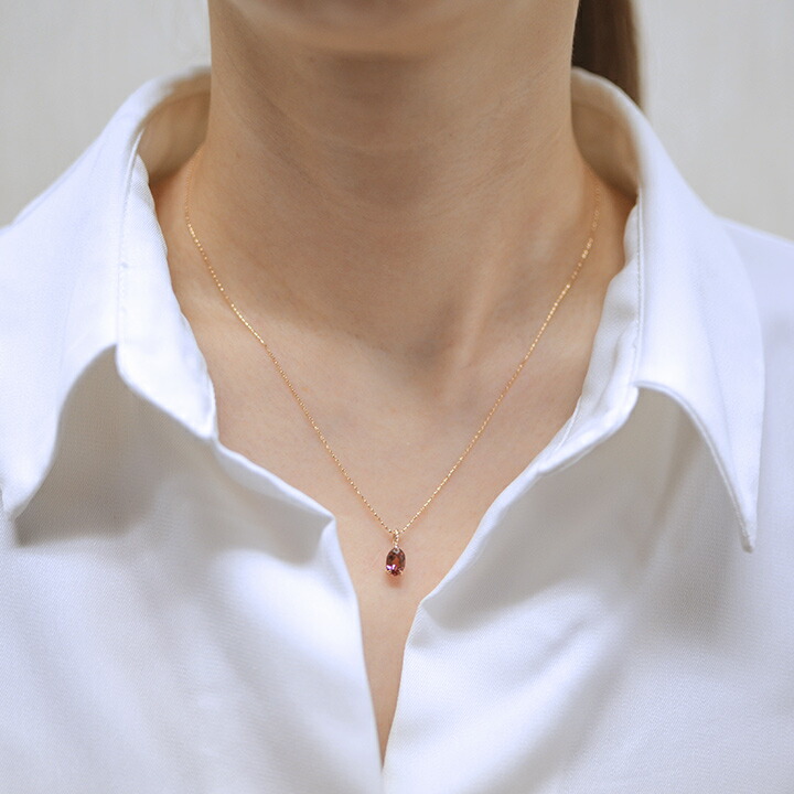 umu -アム- FINE JEWELRY STUIDIOピンクトルマリン ペンダントトップ 「naturale」pn0438_i2.jpg