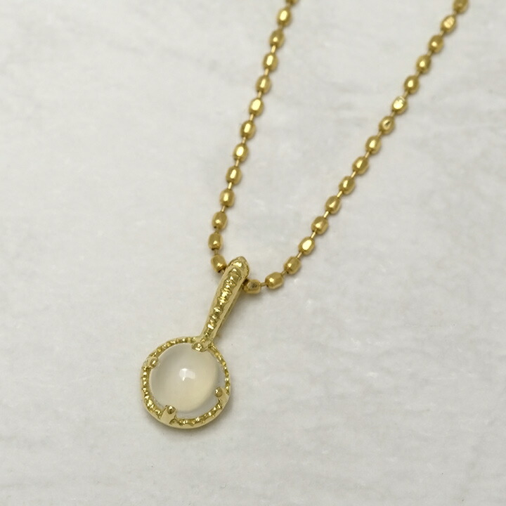 umu -アム- FINE JEWELRY STUIDIOカボション ムーンストーン ペンダントトップ 「amaretto」pn0446_kanban2.jpg