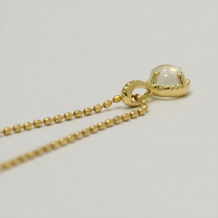 umu -アム- FINE JEWELRY STUIDIOカボション ムーンストーン ペンダントトップ 「amaretto」pn0446_s.jpg