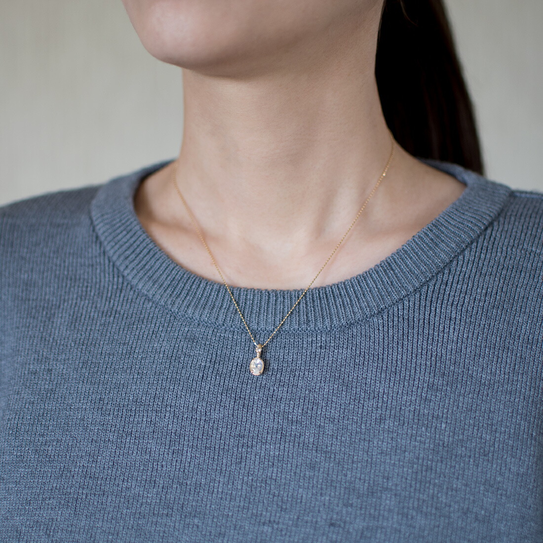 umu -アム- FINE JEWELRY STUIDIOブルームーンストーン ダイヤ ペンダントトップ 「spaiato」pn0452_i2.jpg