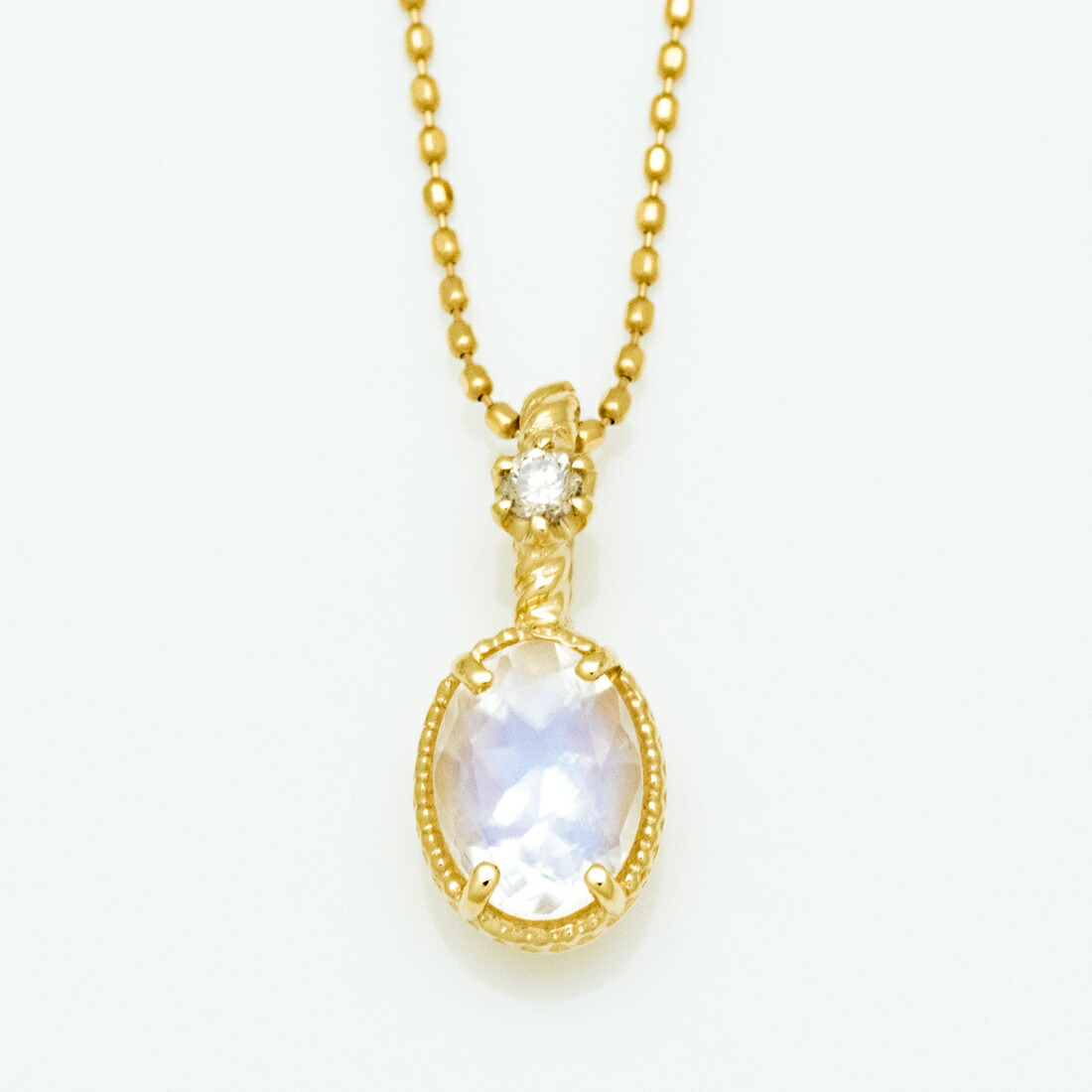 umu -アム- FINE JEWELRY STUIDIOブルームーンストーン ダイヤ ペンダントトップ 「spaiato」pn0452_m.jpg