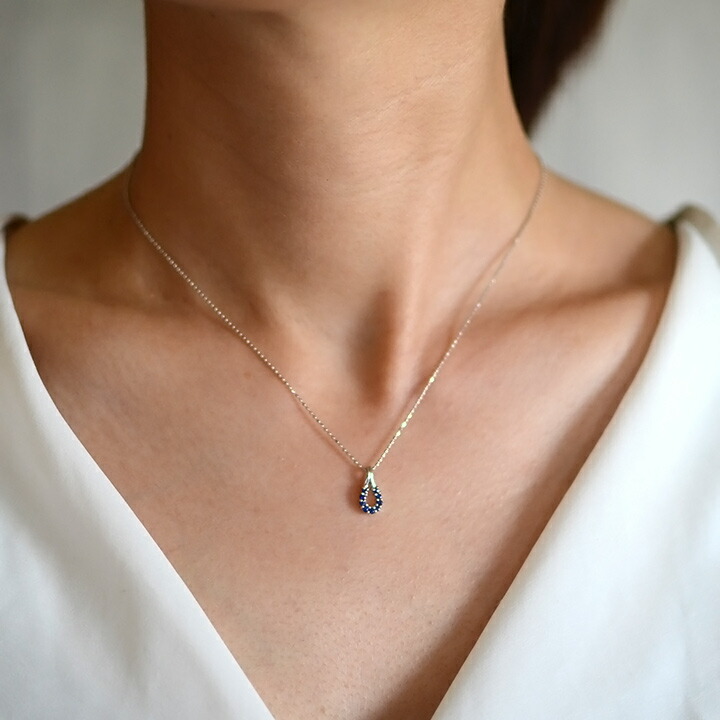 umu -アム- FINE JEWELRY STUIDIOブルーサファイア ペンダントトップ 「fortuna」pn0457_i2.jpg
