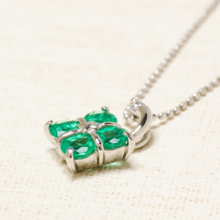 umu -アム- FINE JEWELRY STUIDIOエメラルド ダイヤモンド ペンダントトップ 「beare」pn0460_kanban2.jpg