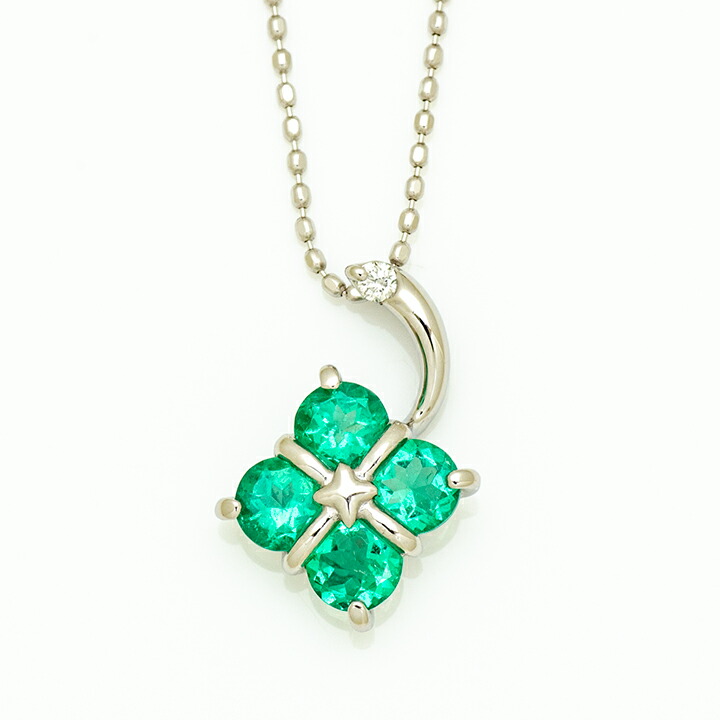 umu -アム- FINE JEWELRY STUIDIOエメラルド ダイヤモンド ペンダントトップ 「beare」pn0460_m.jpg
