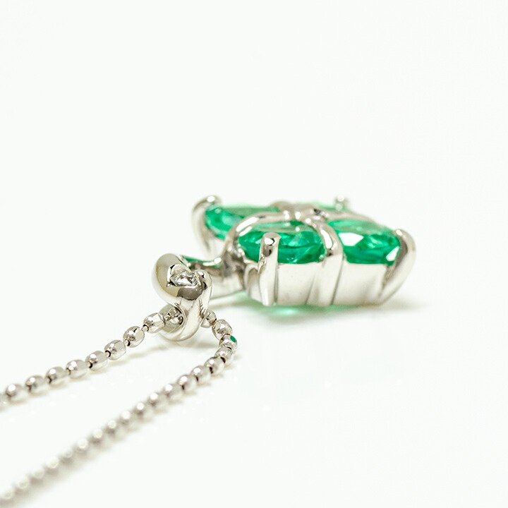 umu -アム- FINE JEWELRY STUIDIOエメラルド ダイヤモンド ペンダントトップ 「beare」pn0460_s.jpg