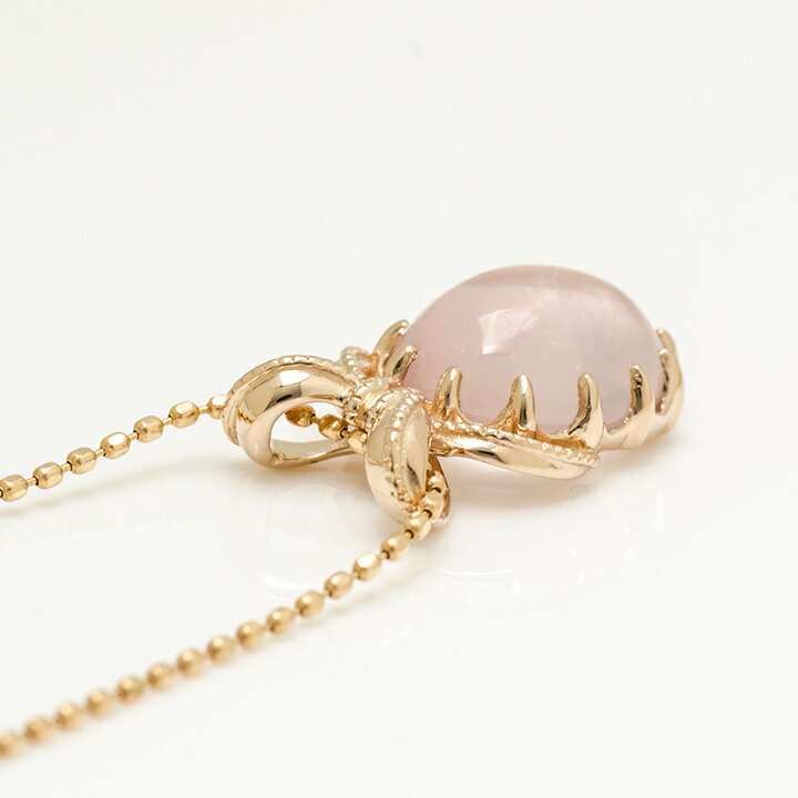 umu -アム- FINE JEWELRY STUIDIOローズクォーツ ペンダントトップ 「regalo」pn0464_s.jpg