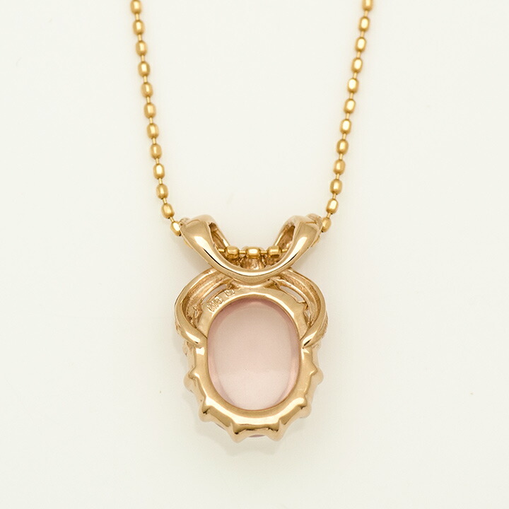 umu -アム- FINE JEWELRY STUIDIOローズクォーツ ペンダントトップ 「regalo」pn0464_u.jpg