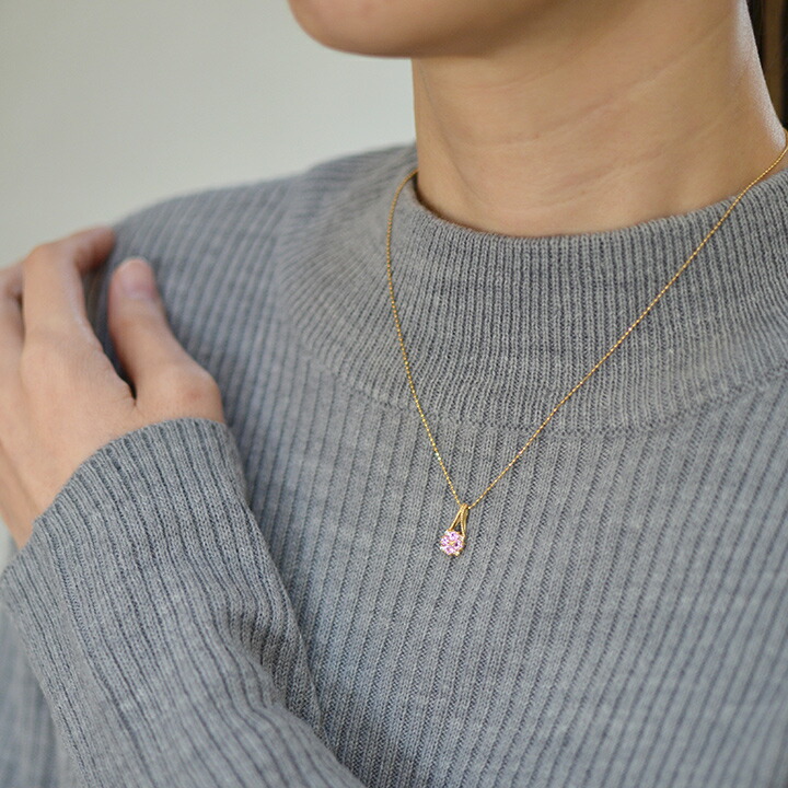 umu -アム- FINE JEWELRY STUIDIOピンクサファイア ダイヤモンド ペントップ 「bouquet」pn0471_i3.jpg
