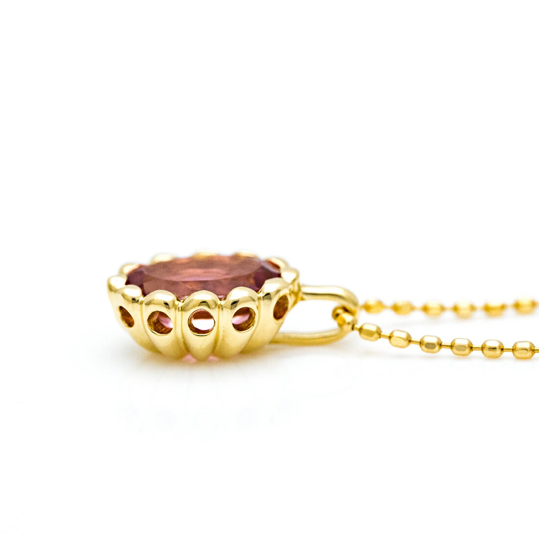 umu -アム- FINE JEWELRY STUIDIOピンクトルマリン ペンダントトップ 「venere」pn0488_s.jpg