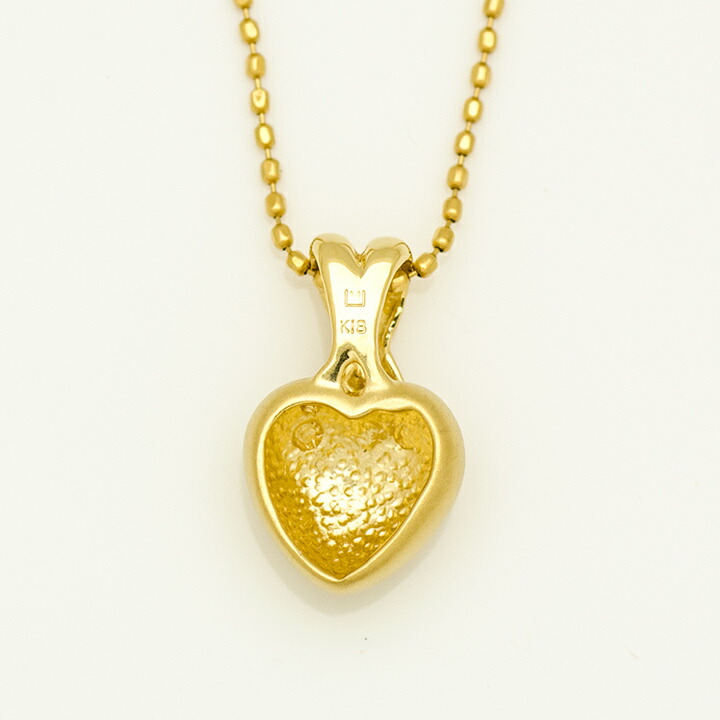 umu -アム- FINE JEWELRY STUIDIOハートモチーフ ペンダントトップ 「caro」pn0490_u.jpg