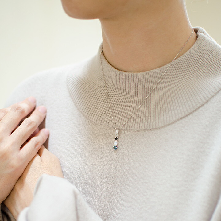 umu -アム- FINE JEWELRY STUIDIOクールカラー ペンダントトップ 「chicca」pn0497_i3.jpg