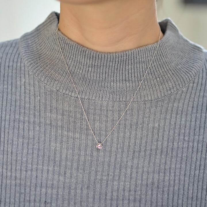 umu -アム- FINE JEWELRY STUIDIOピンクトパーズ ローズ ペンダントトップ 「romantica」pn0515_i2.jpg