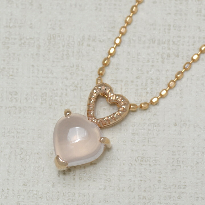 umu -アム- FINE JEWELRY STUIDIOローズクォーツ ハート ペンダントトップ 「tipetto」pn0516_kanban2.jpg