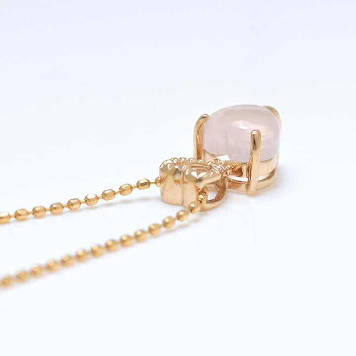 umu -アム- FINE JEWELRY STUIDIOローズクォーツ ハート ペンダントトップ 「tipetto」pn0516_s.jpg