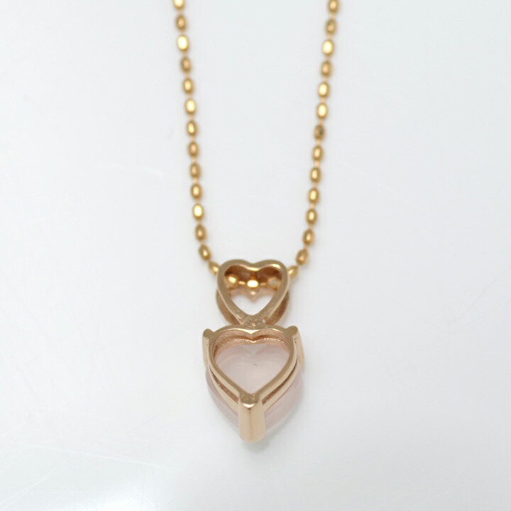 umu -アム- FINE JEWELRY STUIDIOローズクォーツ ハート ペンダントトップ 「tipetto」pn0516_u.jpg