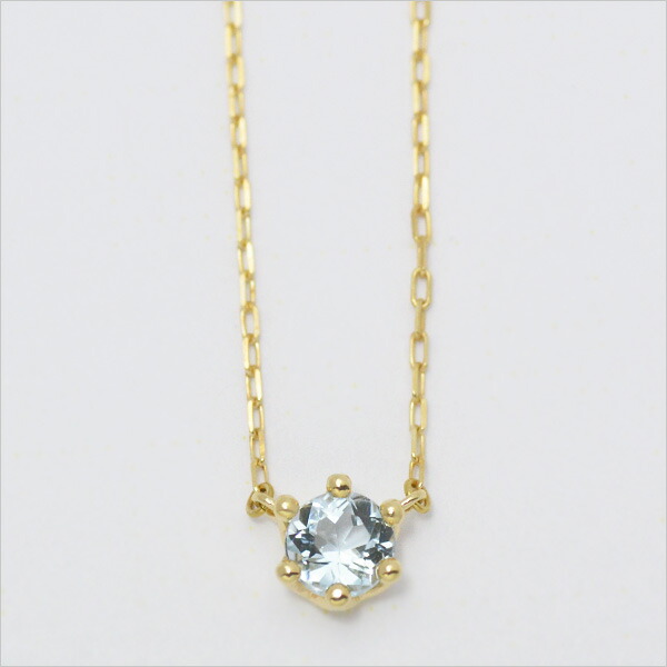 umu -アム- FINE JEWELRY STUIDIOアクアマリン ネックレス 「reginetta」pn0517_m.jpg