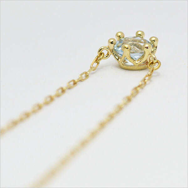 umu -アム- FINE JEWELRY STUIDIOアクアマリン ネックレス 「reginetta」pn0517_u.jpg