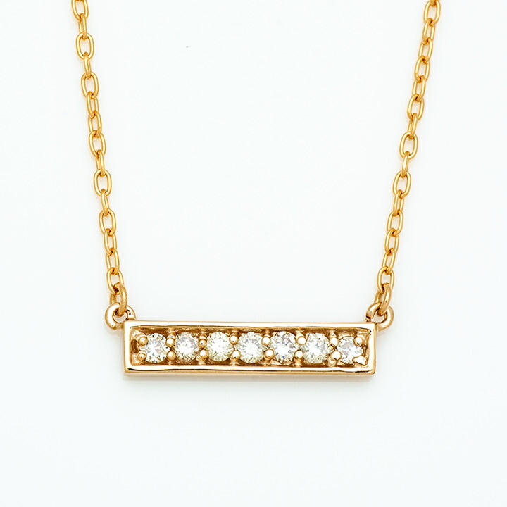 umu -アム- FINE JEWELRY STUIDIOダイヤモンド バーモチーフ ネックレス 「certo」pn0520_m.jpg