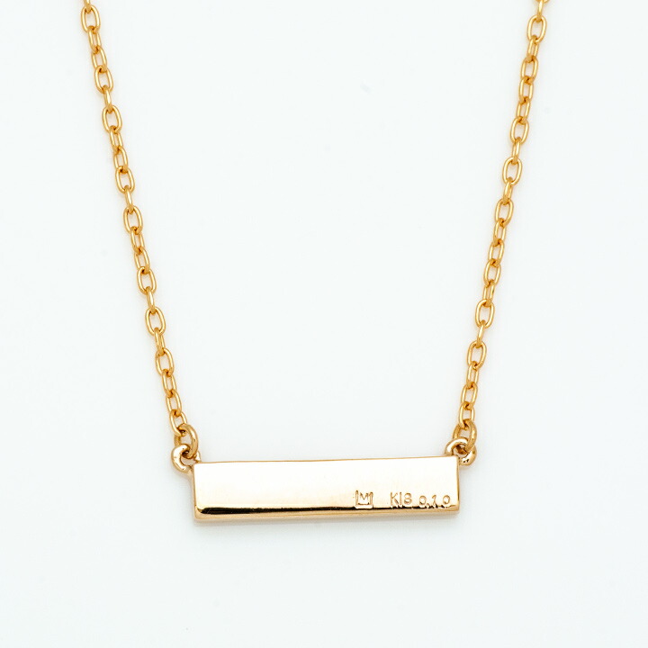 umu -アム- FINE JEWELRY STUIDIOダイヤモンド バーモチーフ ネックレス 「certo」pn0520_u.jpg