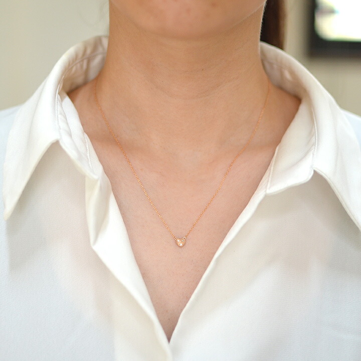 umu -アム- FINE JEWELRY STUIDIOダイヤモンド ハートモチーフ ネックレス 「certo」pn0521_i2.jpg