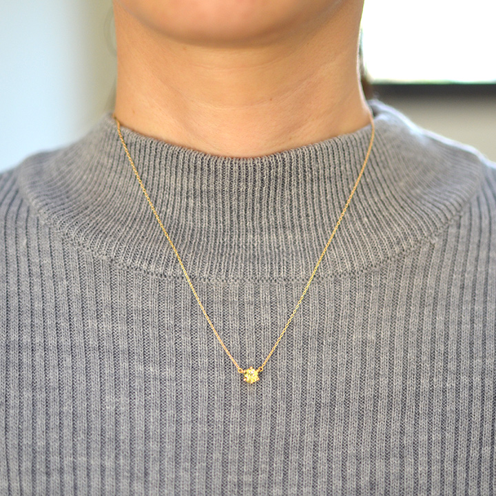 umu -アム- FINE JEWELRY STUIDIOK18 マリガーネット ネックレス 「reginetta」pn0527_i2.jpg