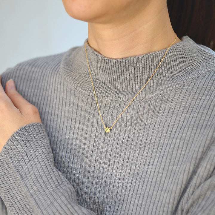 umu -アム- FINE JEWELRY STUIDIOK18 マリガーネット ネックレス 「reginetta」pn0527_i3.jpg