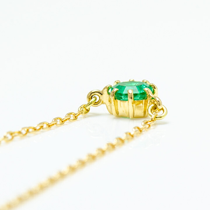 umu -アム- FINE JEWELRY STUIDIOエメラルド ネックレス 「rubacuori」pn0529_s.jpg