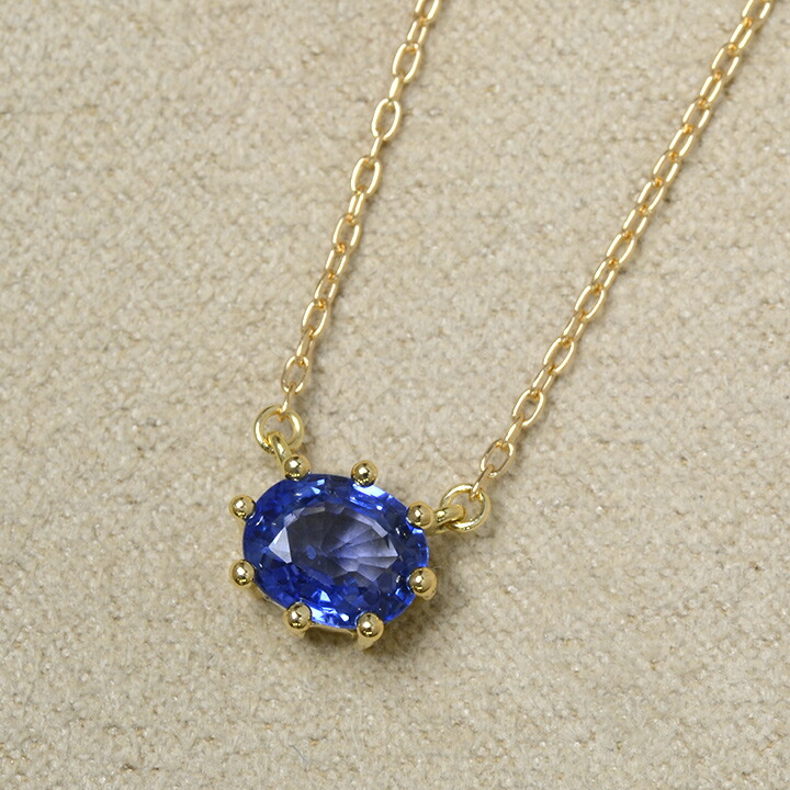 umu -アム- FINE JEWELRY STUIDIOブルーサファイア ネックレス 「santo」pn0530_lanban2.jpg