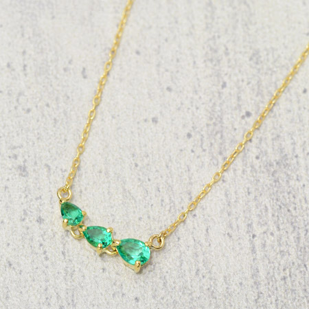 umu -アム- FINE JEWELRY STUIDIOエメラルド ネックレス 「mettino」pn0533_kanban2.jpg