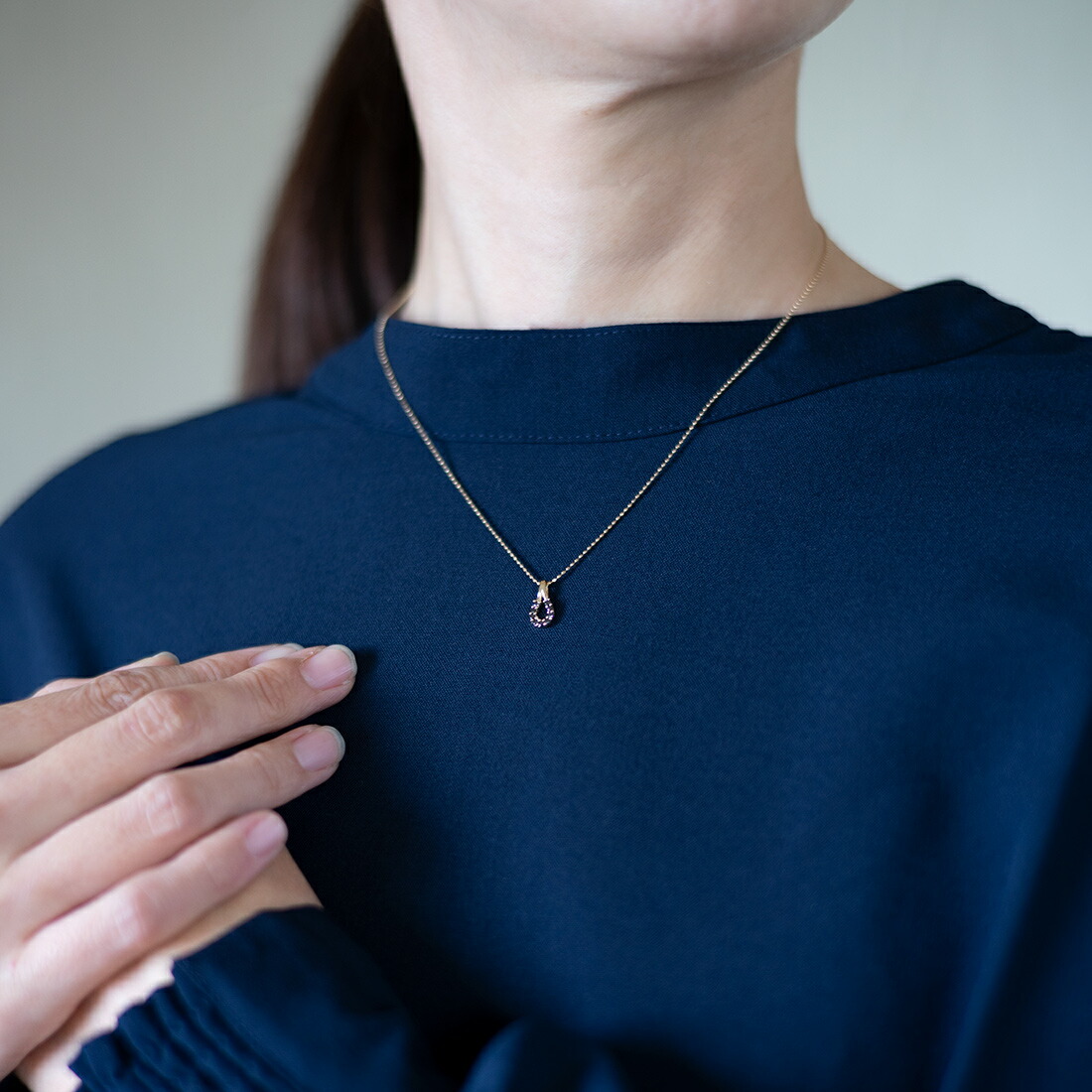 umu -アム- FINE JEWELRY STUIDIOブラックダイヤモンド ペンダントトップ 「fortuna」pn0537_i3.jpg