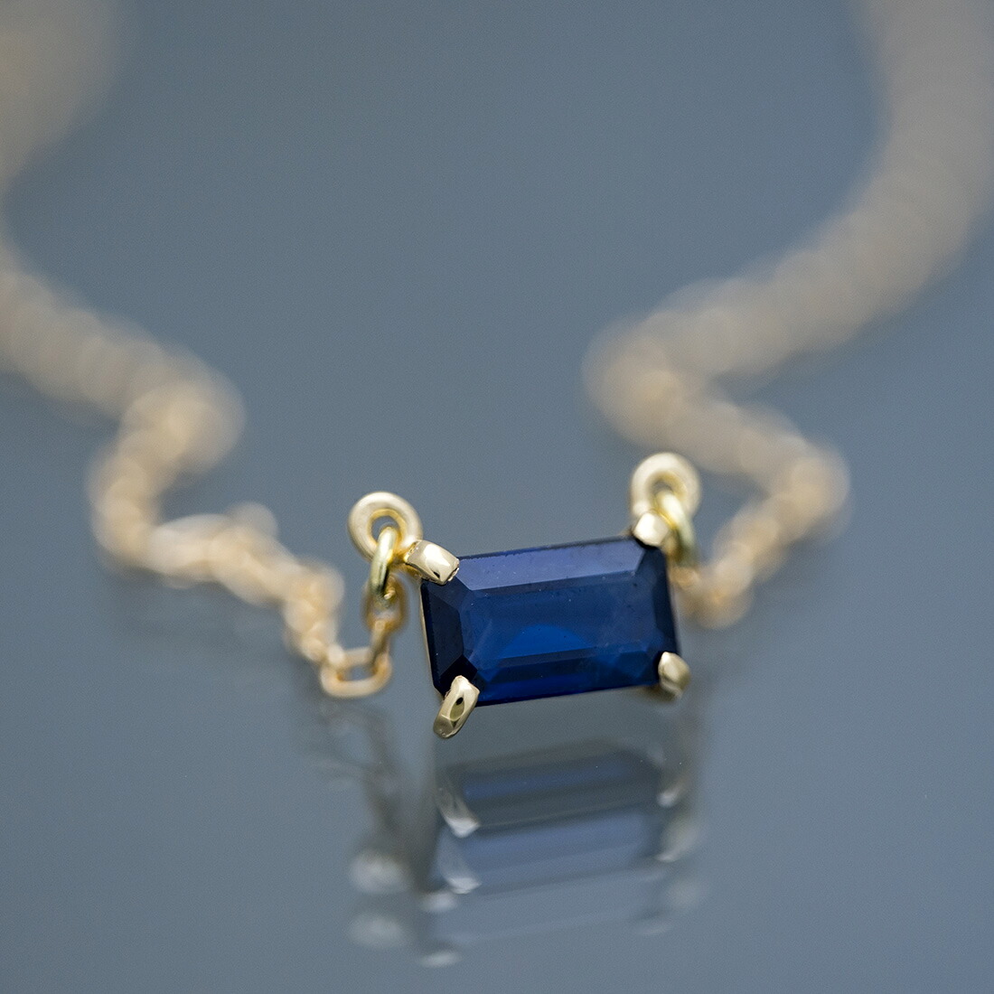 umu -アム- FINE JEWELRY STUIDIOブルーサファイア ネックレス 「formella」pn0542_kanban2.jpg