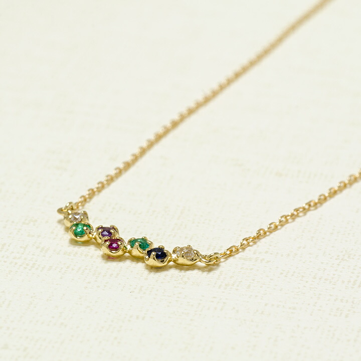 umu -アム- FINE JEWELRY STUIDIOディアレスト ネックレス 「stellato」pn0546_kanban2.jpg